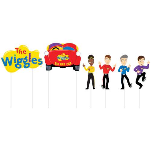 The Wiggles Cake Topper Decorating Set